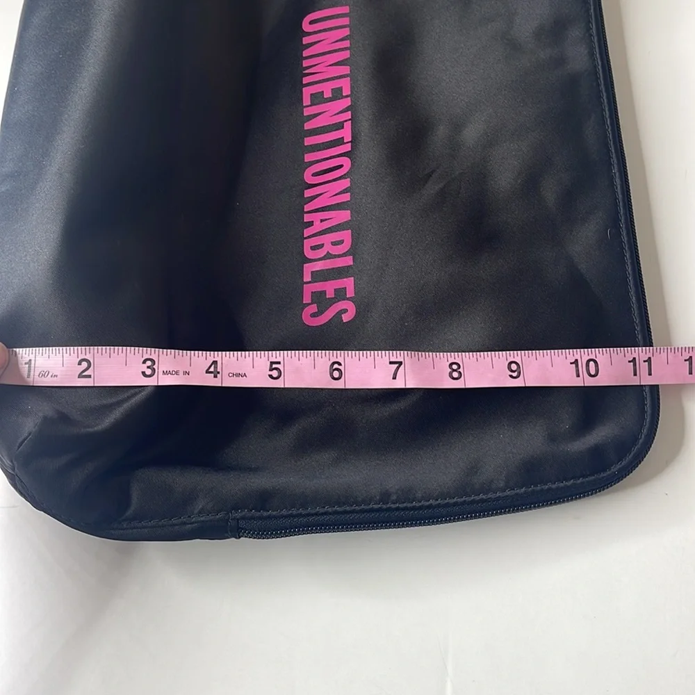 Kate Spade Lingerie Pouch Black Bag Unmentionables